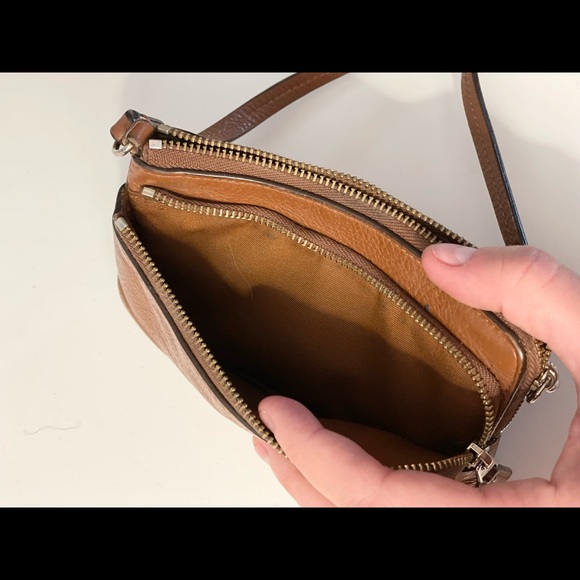 Brown Coach Wristlet Wallet - Picture 5 of 6